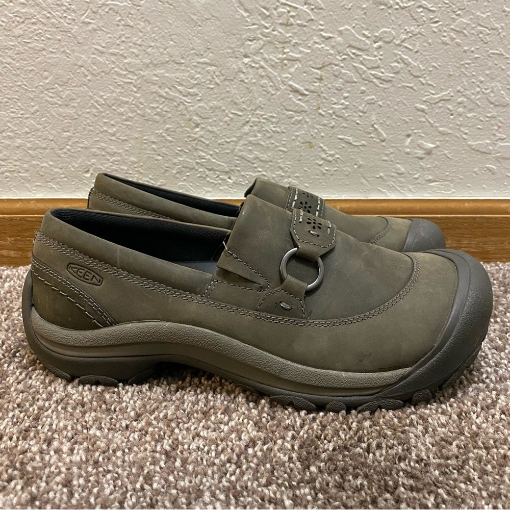 KEEN Kaci III Slip-On Shoes Women's Size 10.5 Grey-green